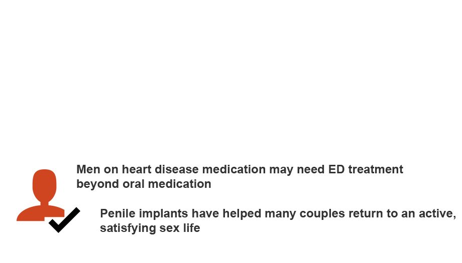 Heart Disease and Erectile Dysfunction Heart Disease and Erectile Dysfunction